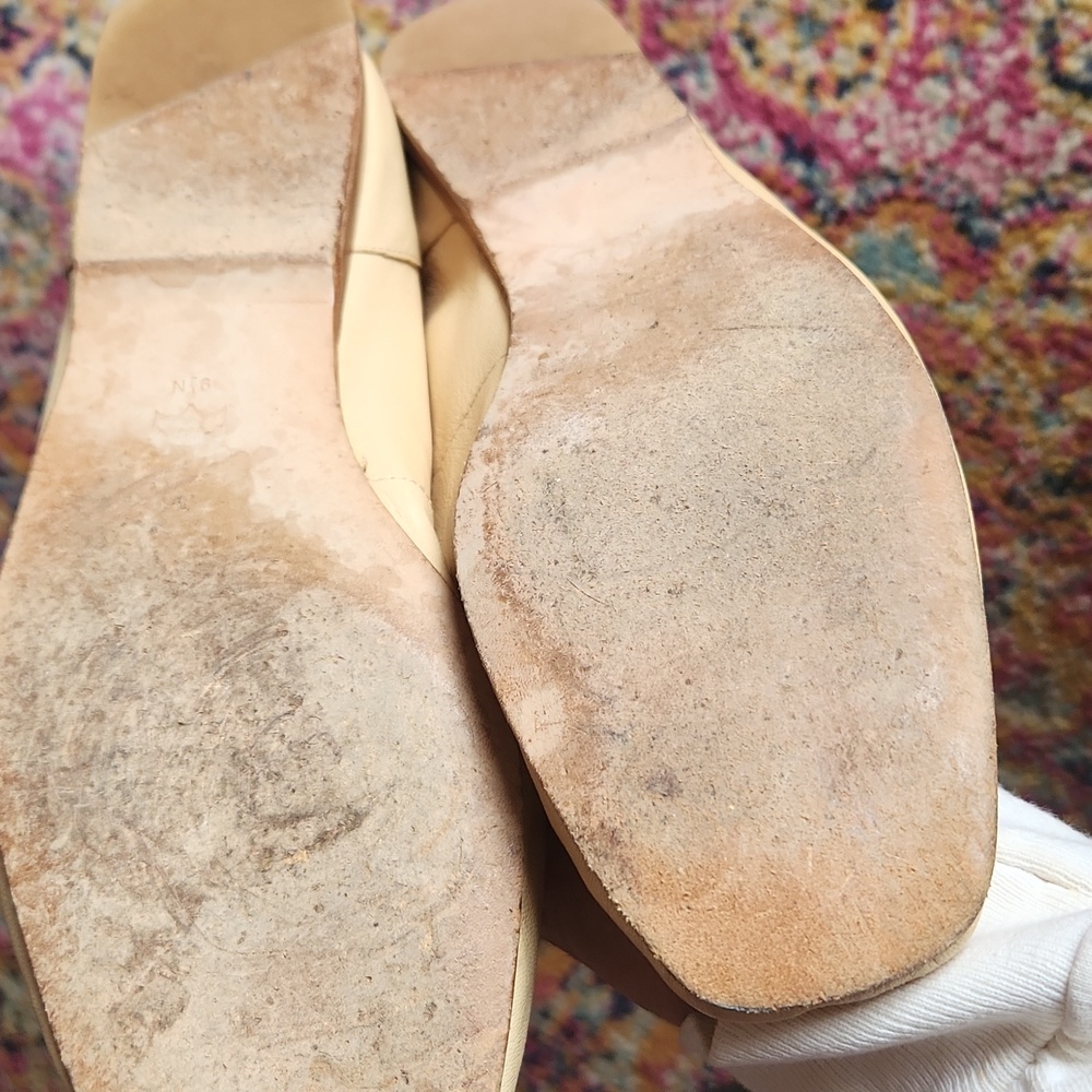 Enzo Angolini Beige Baland Woven Loafers Size 9.5 N - Picture 7 of 10